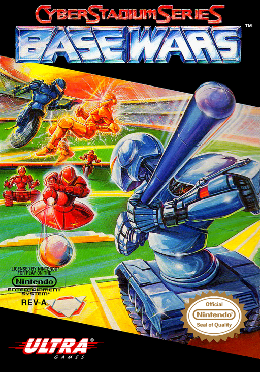 Cyber Stadium Series - Base Wars (USA) box art